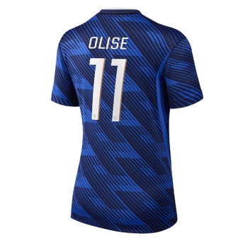 Billige Fotballdrakt Frankrike Michael Olise #11 Replika Hjemmedrakt Dame VM 2026 Kortermet